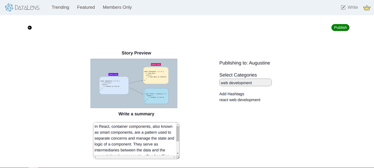 DataLens screenshot