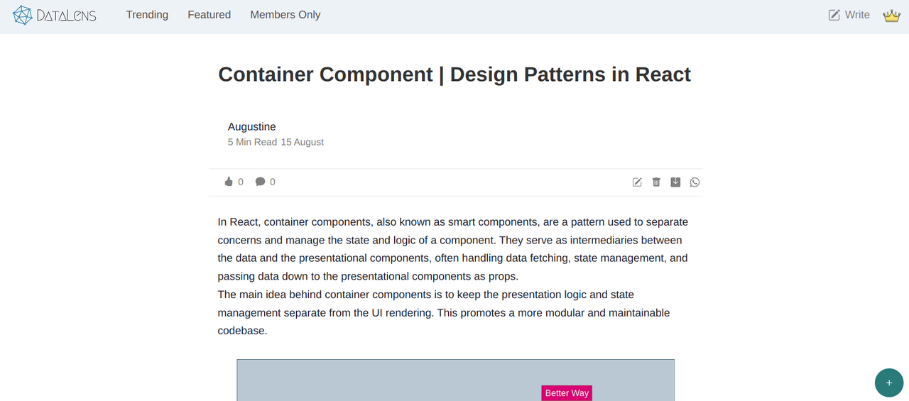 DataLens screenshot