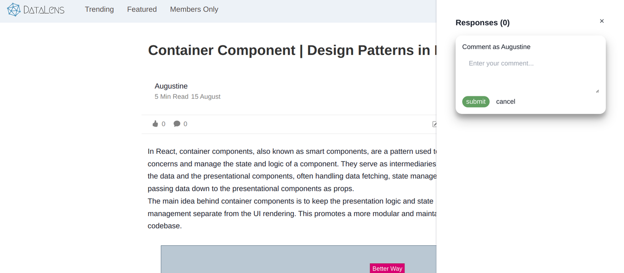 DataLens screenshot